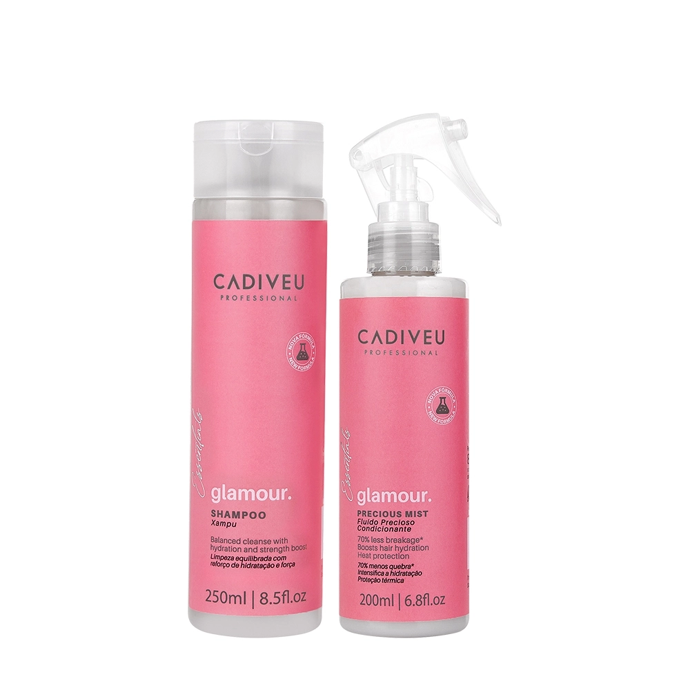 Kit Cadiveu Profissional Essentials Glamour Shampoo E Fluído (2 Produtos)