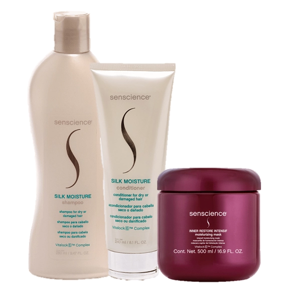 Senscience Silk Moisture Duo Home Care E Inner Restores Intensif Moisturizing Mask 500ml