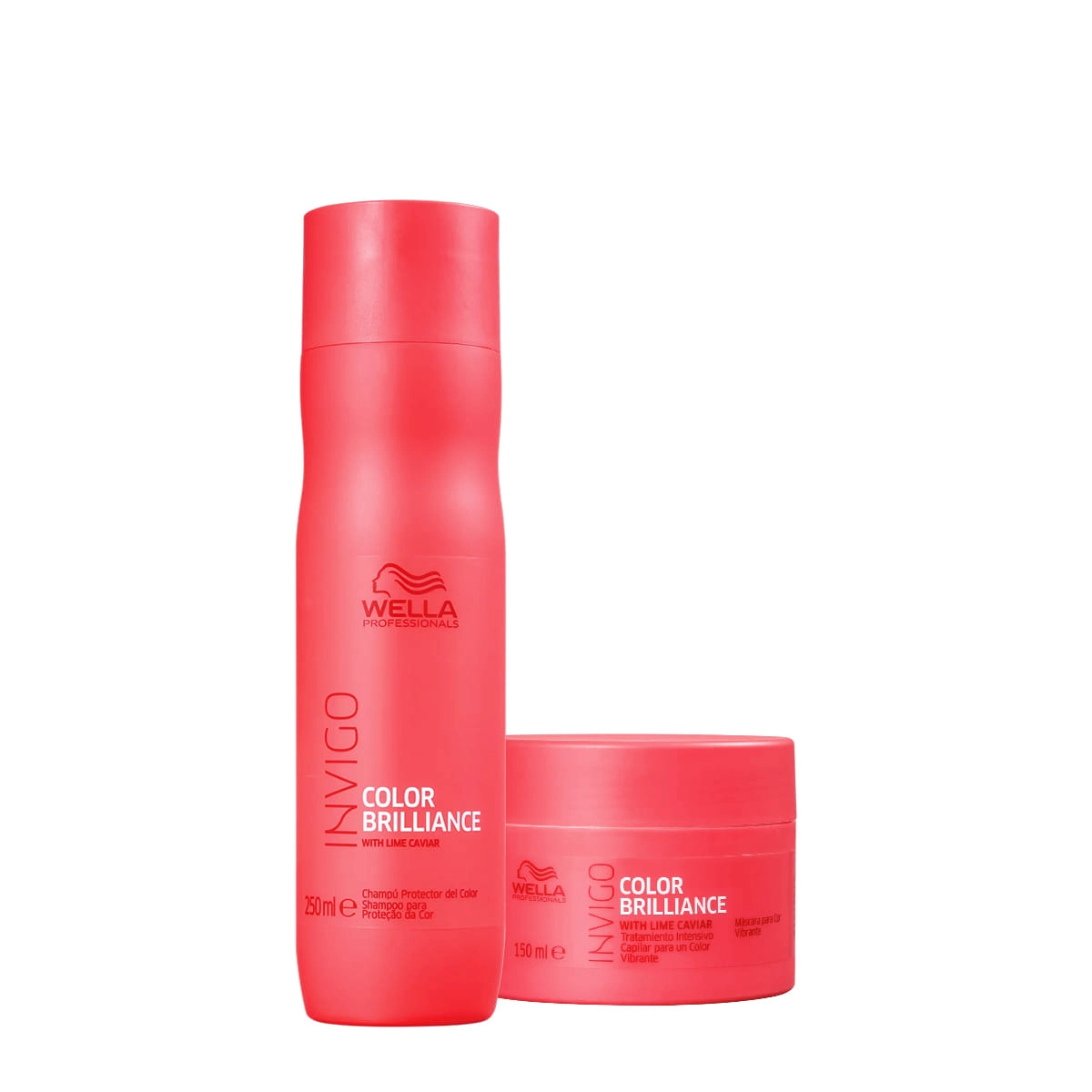 Kit Wella Professionals Invigo Color Brilliance Shampoo Máscara (2 Produtos)