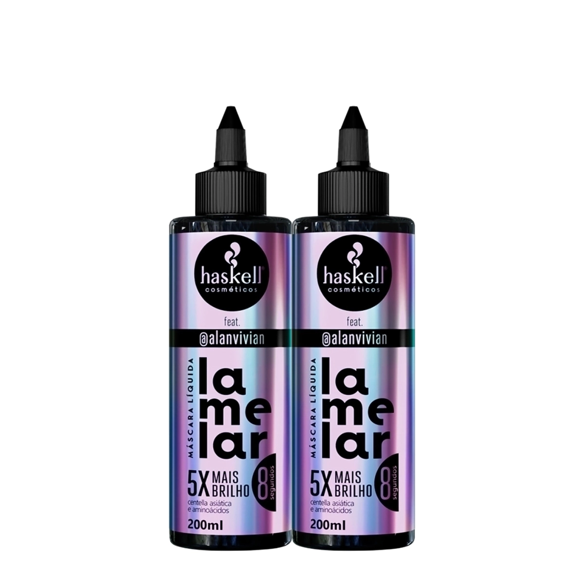 Kit Haskell Lamelar - Máscara Líquida (2 Unidades)