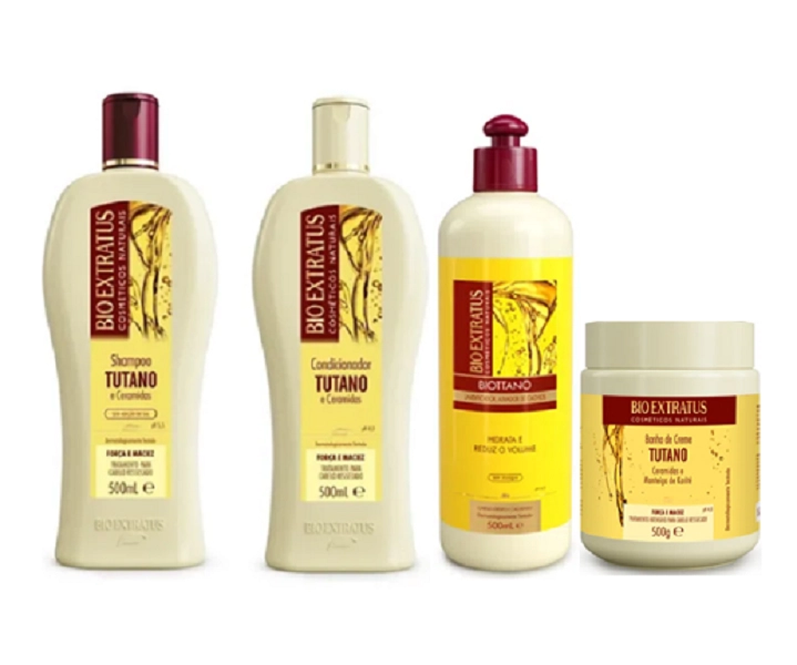 Bio Extratus Tutano Quad (Shampoo+Cond+mascara+Ativador Cachos 500g)