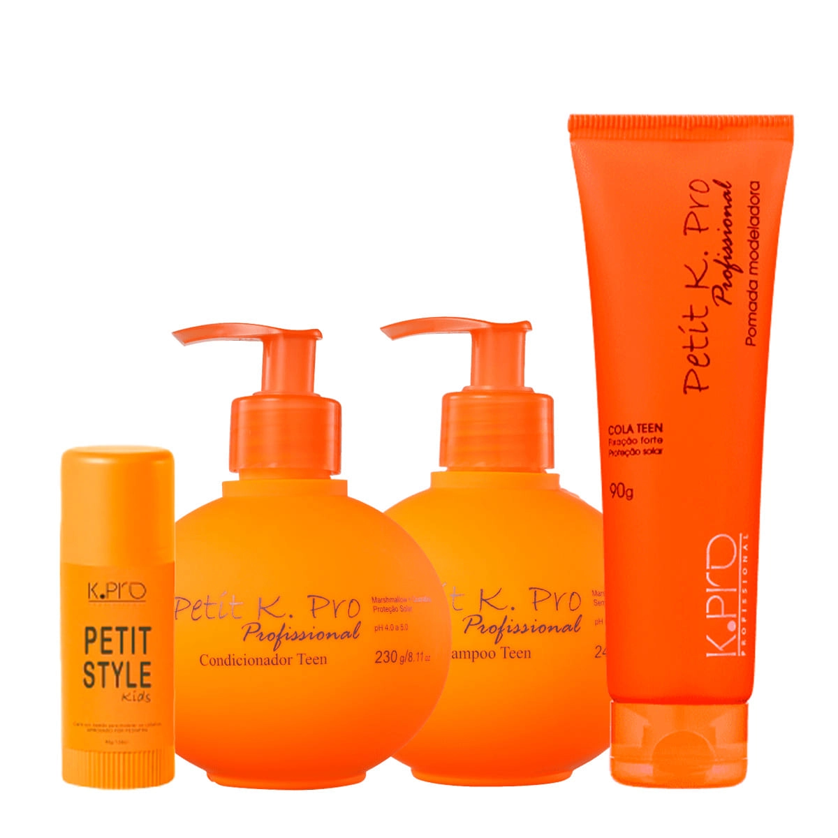 Kit K.Pro Profissional Petit Kids (4 Produtos)