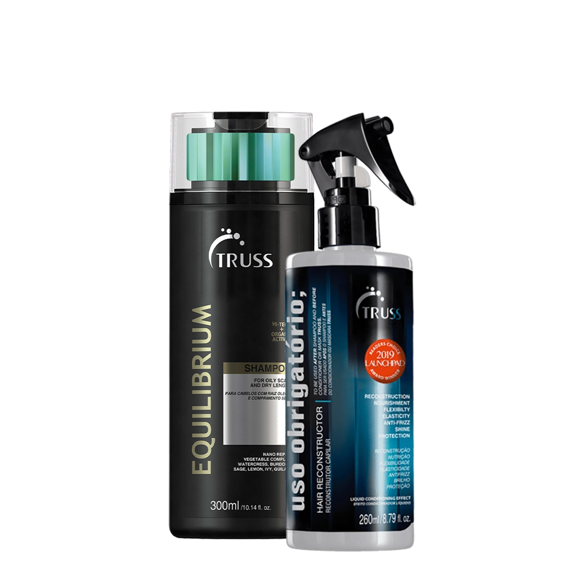 Kit Truss Equilibrium E Uso Obrigatório (2 Produtos)