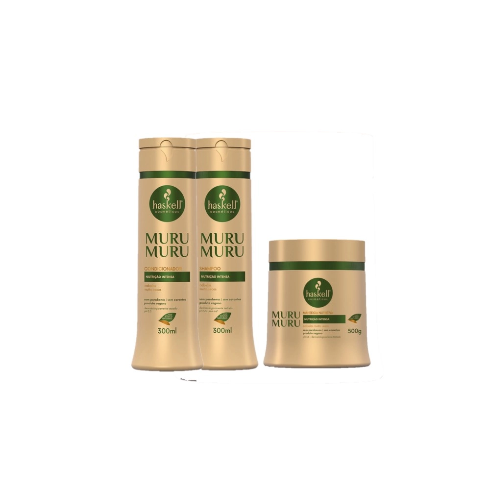 Kit Haskell Murumuru Dupla Máscara De 500g