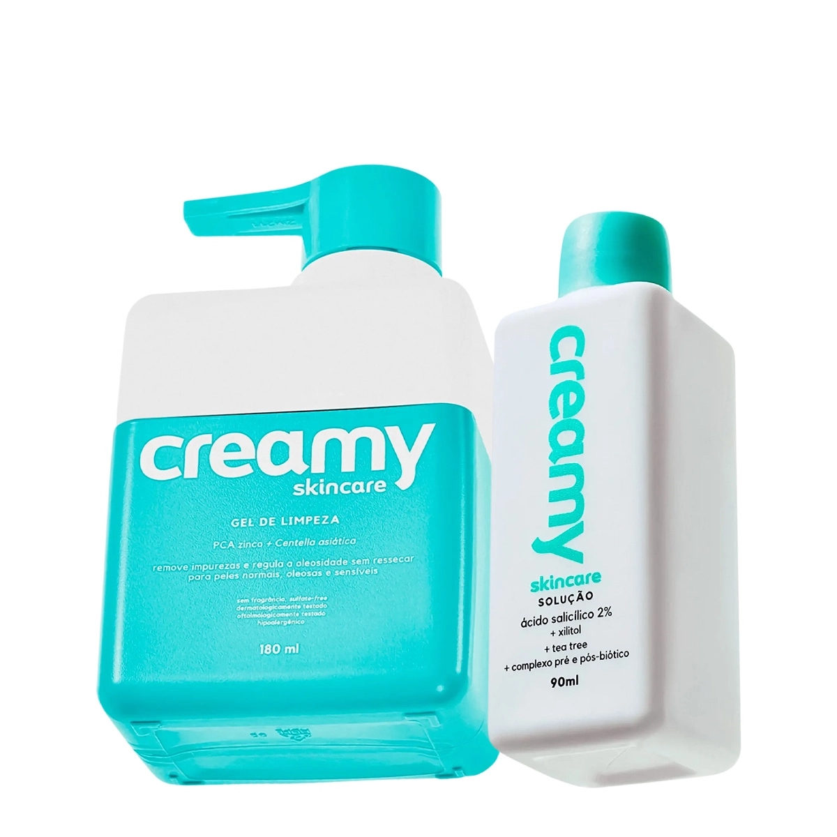 Produto Kit_Creamy_Acido_Salicilico_Solucao_Tonica_Antiacne_e_Gel_de_Limpeza_Evas_1