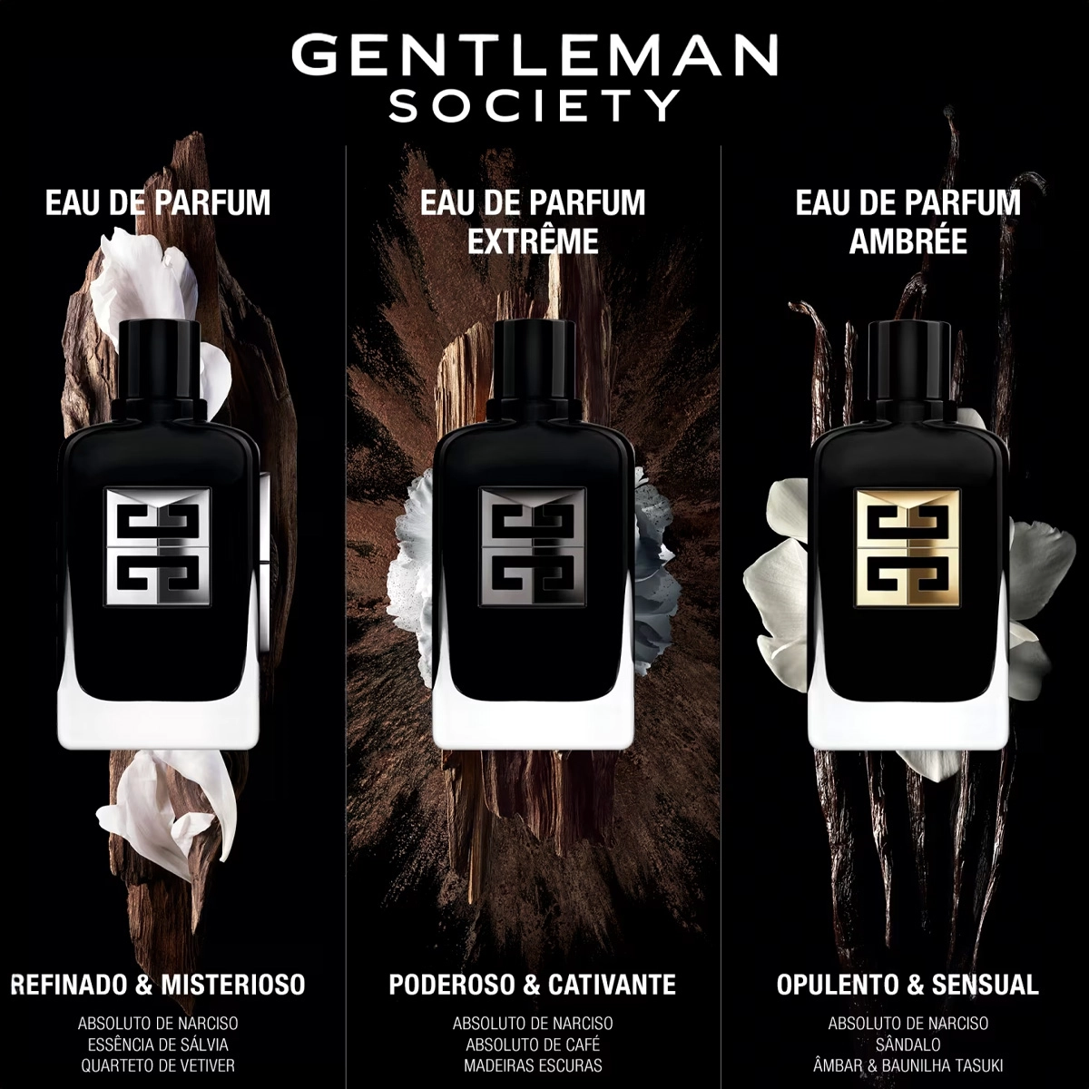 Givenchy Gentleman Society - Perfume Masculino Amadeirado