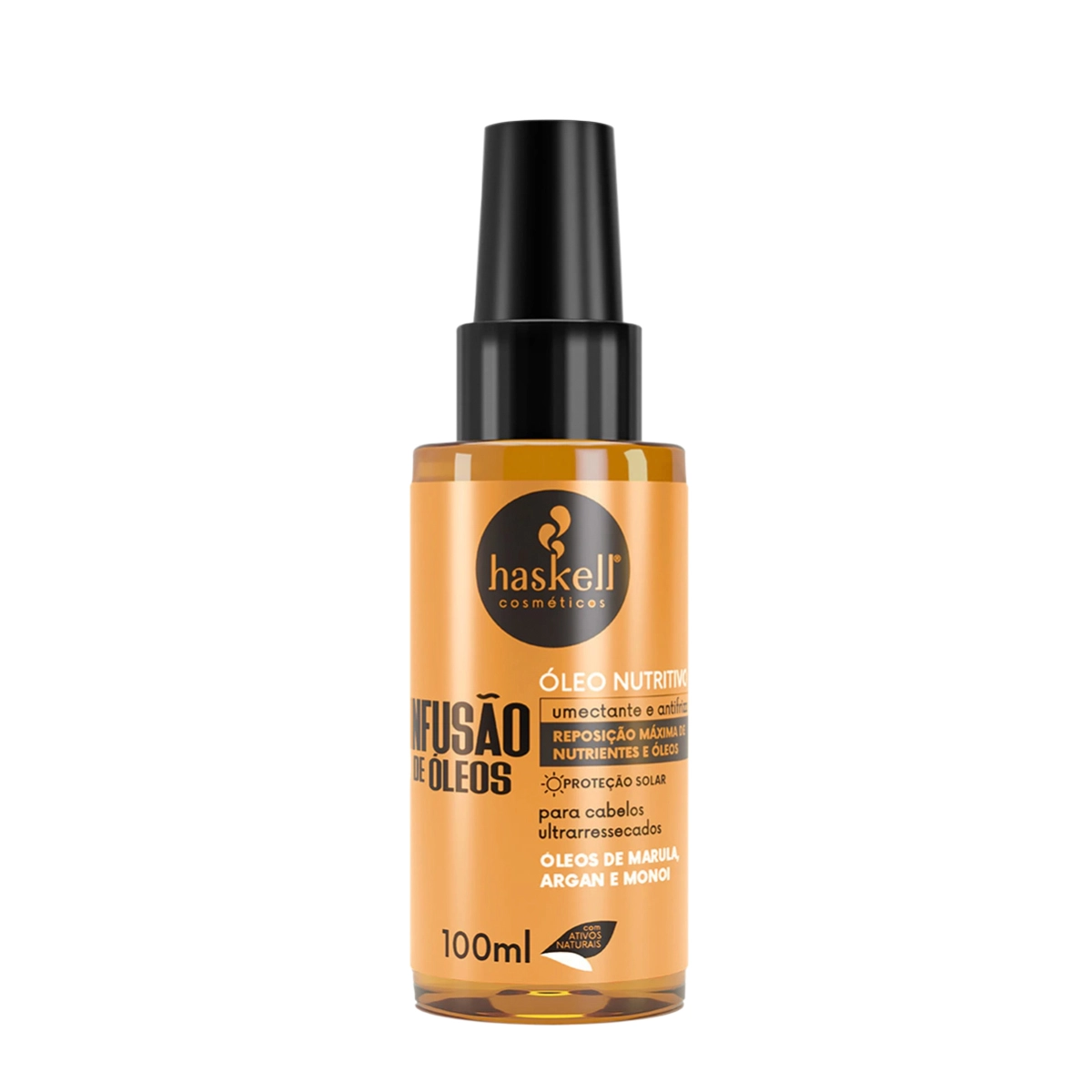 Haskell Infusão De Óleos - Óleo Capilar 100ml