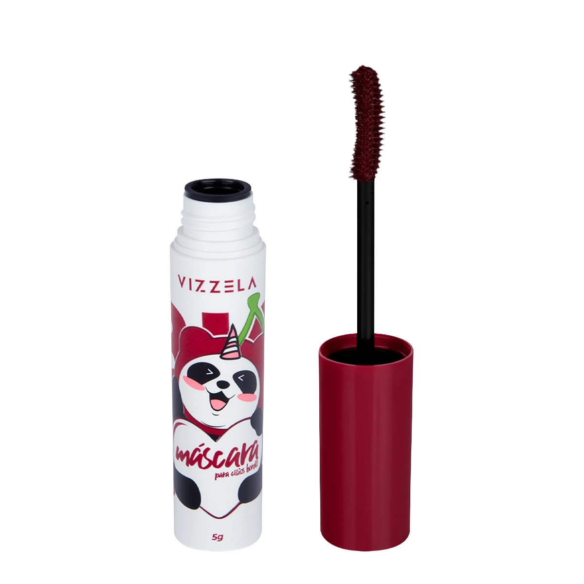 Vizzela Big No Panda Cherry - Máscara Para Cílios 5g
