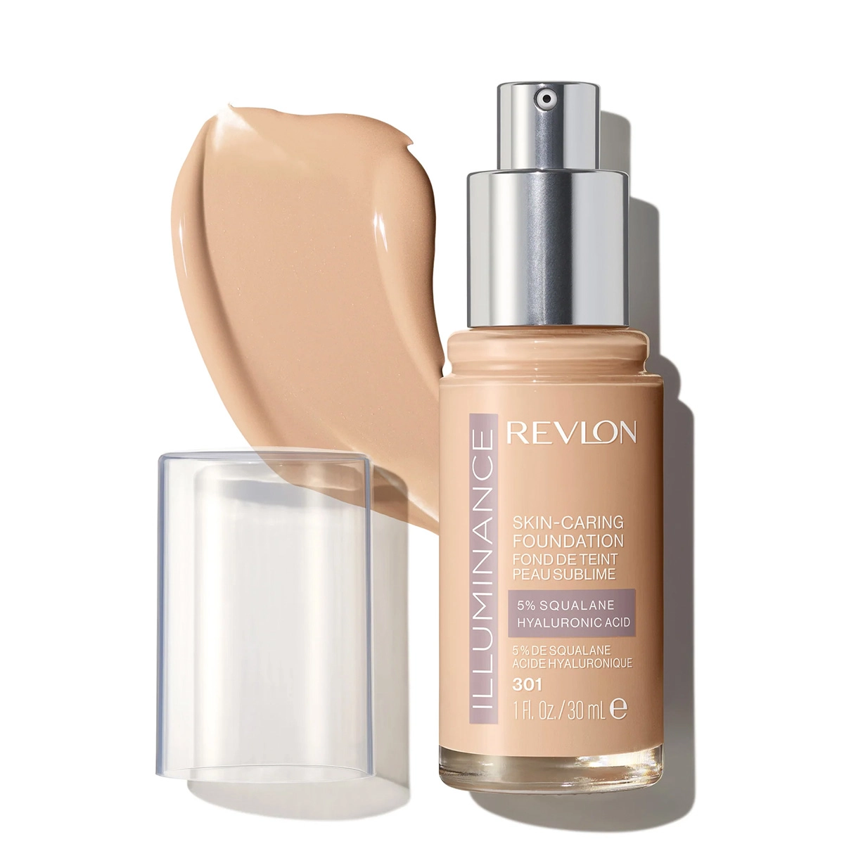 Produto Revlon_Illuminance_Skin_Caring_Light_Cool_Beige_301_Base_Liquida_30ml_Evas_2