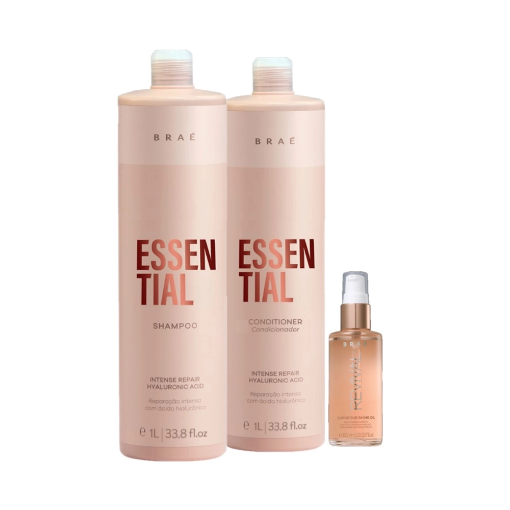 Kit Braé Essential Revival Grande (3 Produtos)