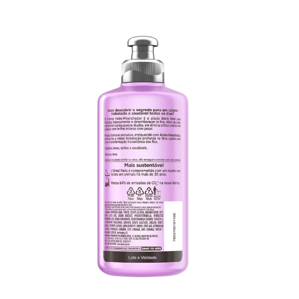 Elseve_Hidra_Hialuronico_Linha_Completa_Shampoo_Condicionador_Mascara_Creme_Noturno_de_Pentear_Evas_5 Produto Elseve_Hidra_Hialuronico_Linha_Completa_Shampoo_Condicionador_Mascara_Creme_Noturno_de_Pentear_Evas_5