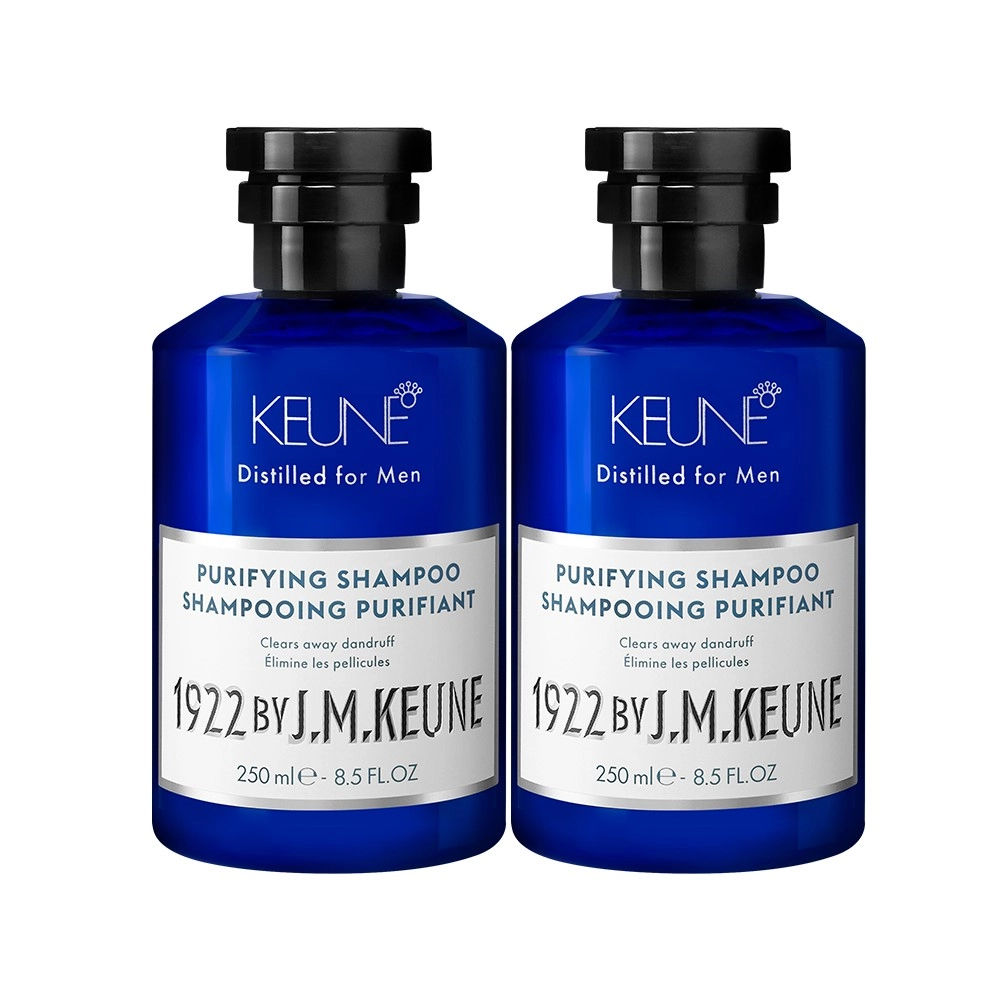 Kit Keune 1922 By J.M. Purifying Shampoo Anticaspa 250ml (2 Unidades)