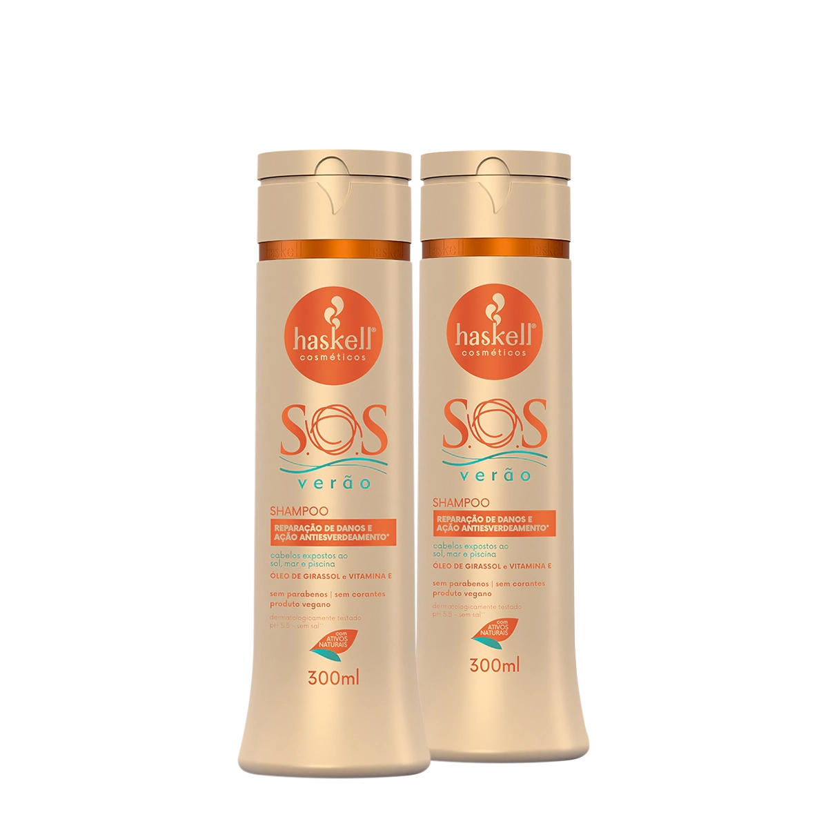 Produto Kit_Haskell_S-O-S_Verao_Pos_Sol_Shampoo_Extra_2_unidades_Evas_1