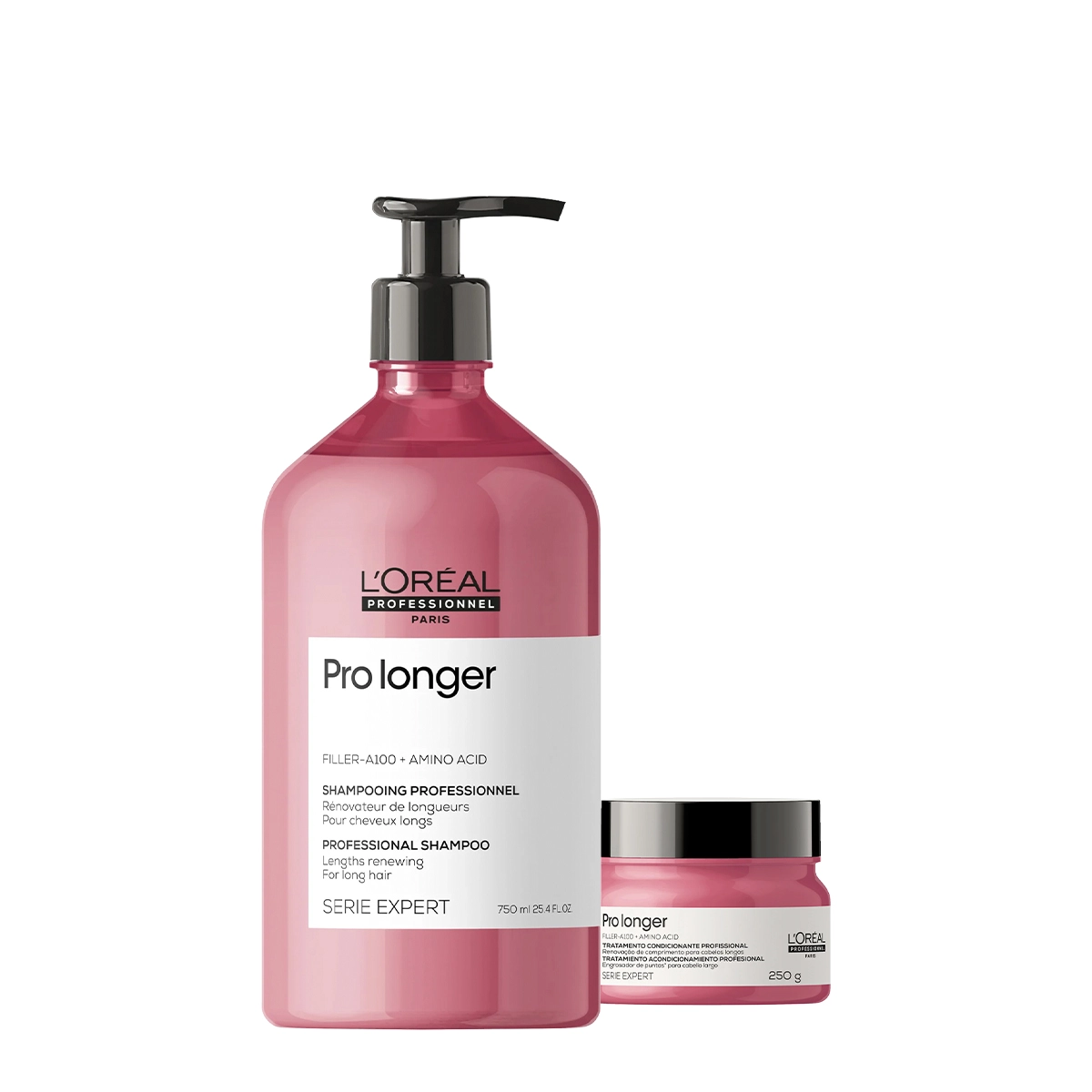 Kit L'Oréal Professionnel Pro Longer Shampoo Máscara (2 Produtos)