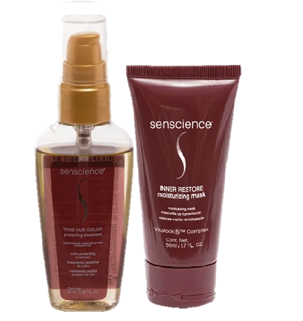 Senscience True Hue Color Protecting Tratamento 55ml E Inner Restore Moisturizing Mask 50ml