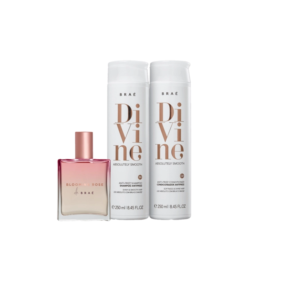 Kit Braé Divine Blooming Rose Trio (3 Produtos)