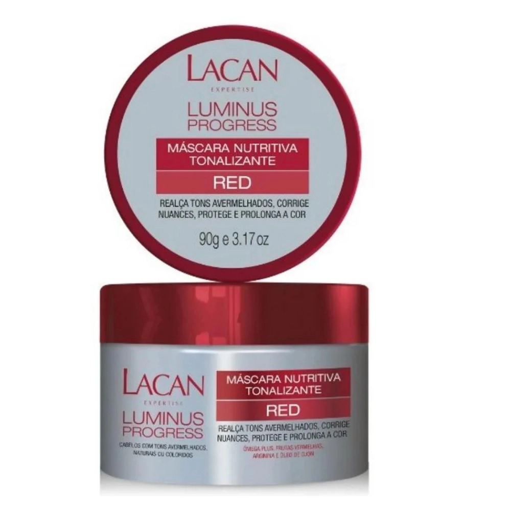 Produto Kit_Lacan_Luminus_Progress_Mascara_Matizadora_Red_90g_2_Unidades_Evas_2