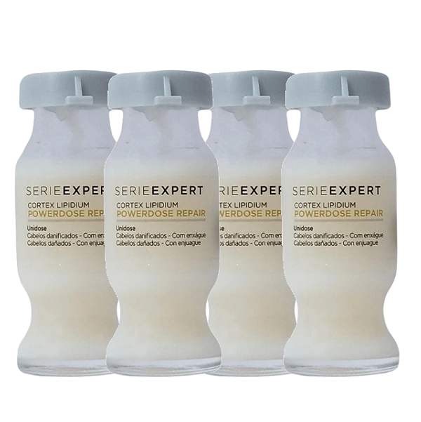 Kit L'Oréal Professionnel Expert Absolut Repair Cortex Lipidium Power Repair - Ampola Capilar 10ml (4 Unidades)