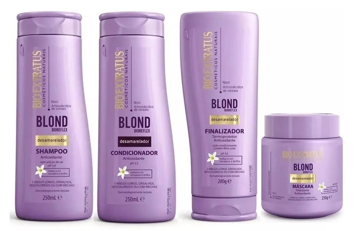 Kit Bio Extratus Blond Bioreflex ( 4 Produtos )