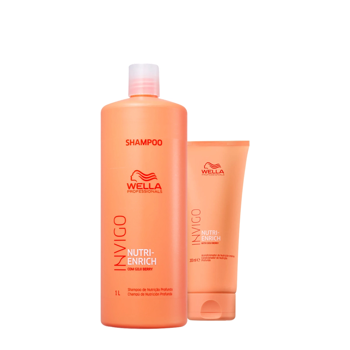 Kit Wella Professionals Invigo Nutri-Enrich Duo 200 (2 Produtos)