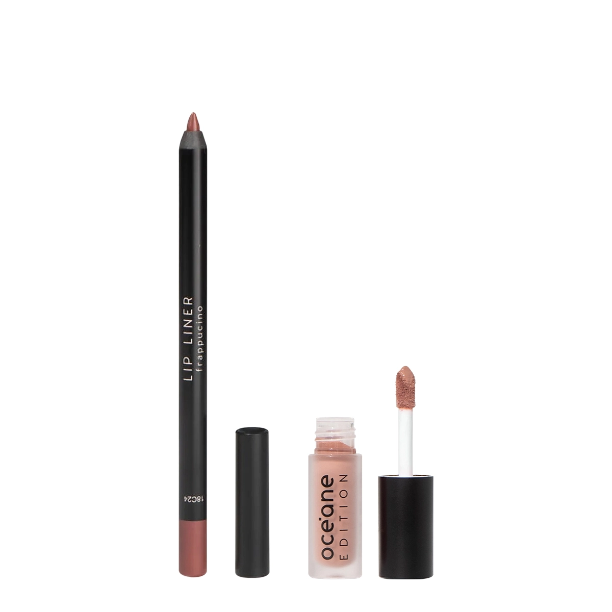 Kit Océane Edition Batom Color My Lips Naked Nude Lápis Labial Frappucino