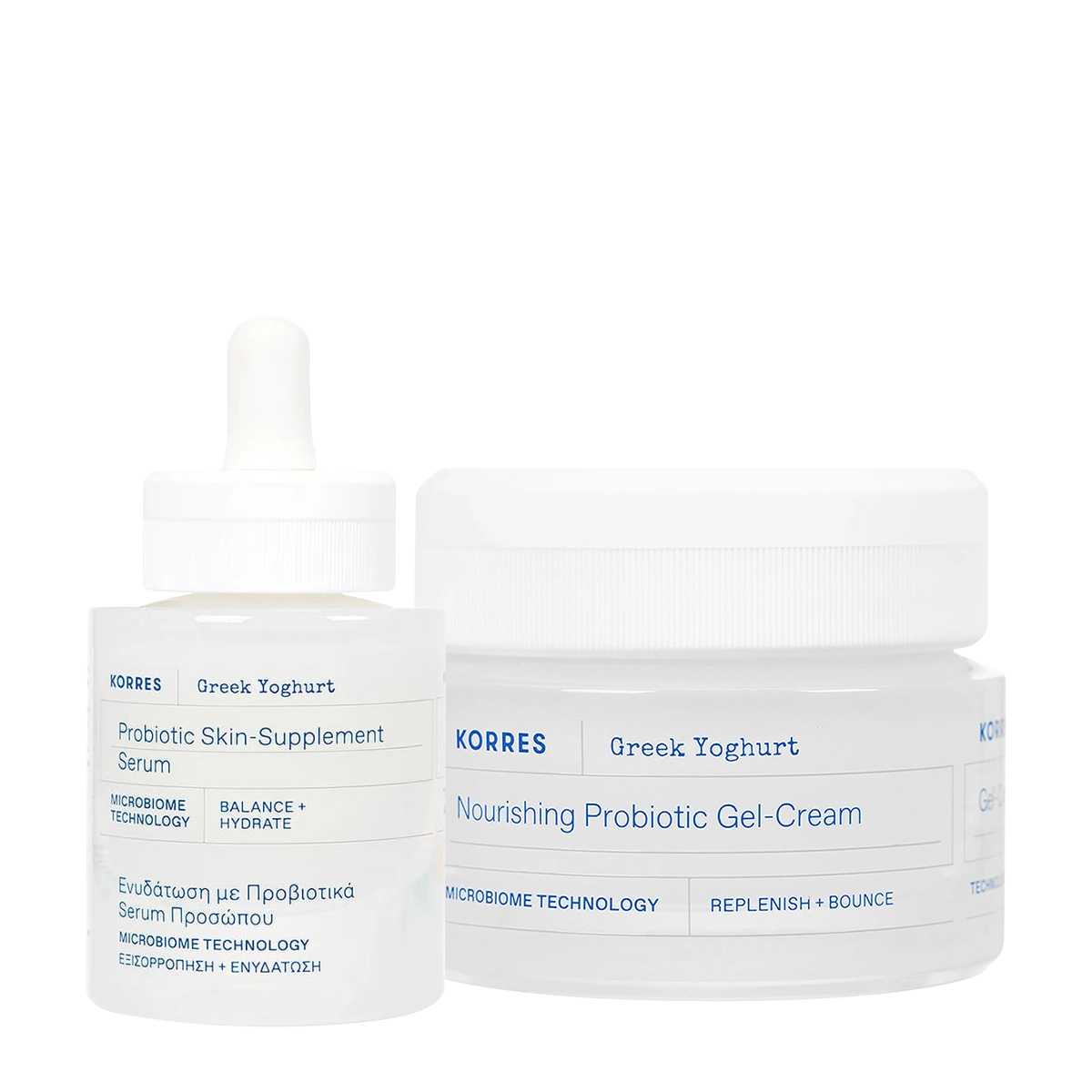Kit Korres Greek Yoghurt Creme Sérum Facial (2 Produtos)