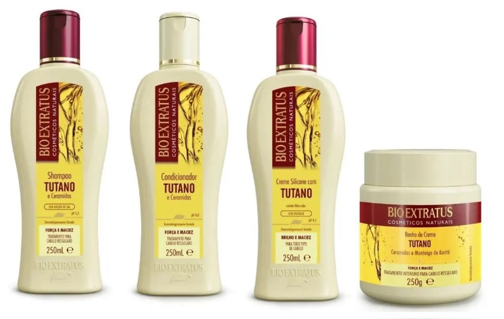 Kit Bio Extratus Tutano E Cerâmidas 250ml ( 4 Produtos )