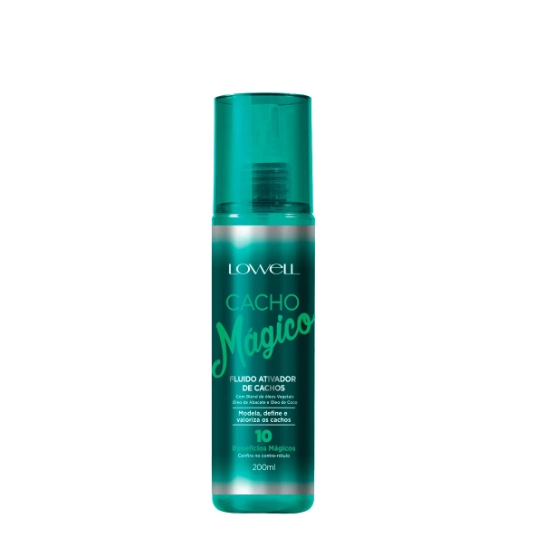 Lowell Cacho Magico Fluido Ativador De Cachos 200ml