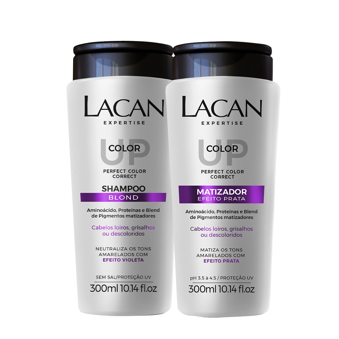 Produto Kit_Lacan_Color_Up_Matizador_Efeito_Prata_e_Blond_Shampoo_Desamarelador_2_produtos_Evas_1