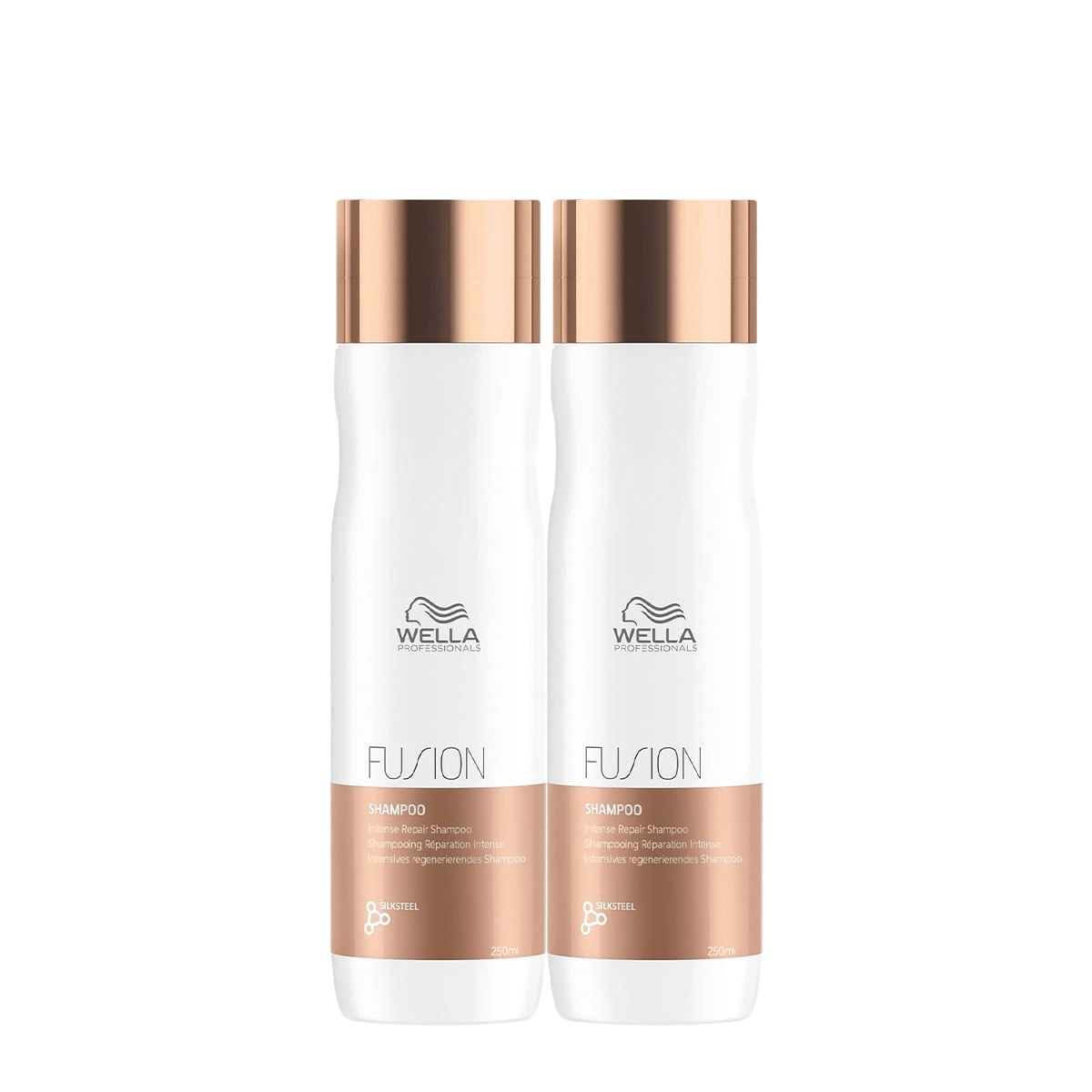 Kit Wella Professionals Fusion - Shampoo 250ml (2 Unidades)