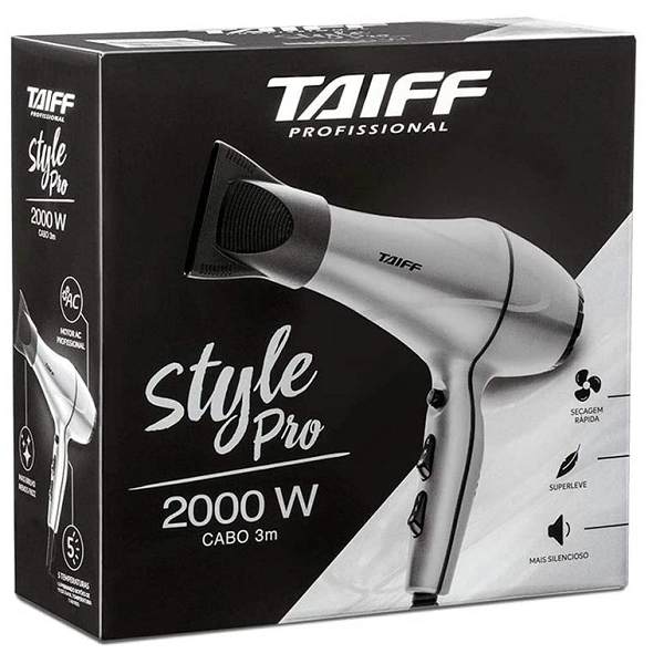 Taiff Secador De Cabelo - Style Pro 2000W 110V