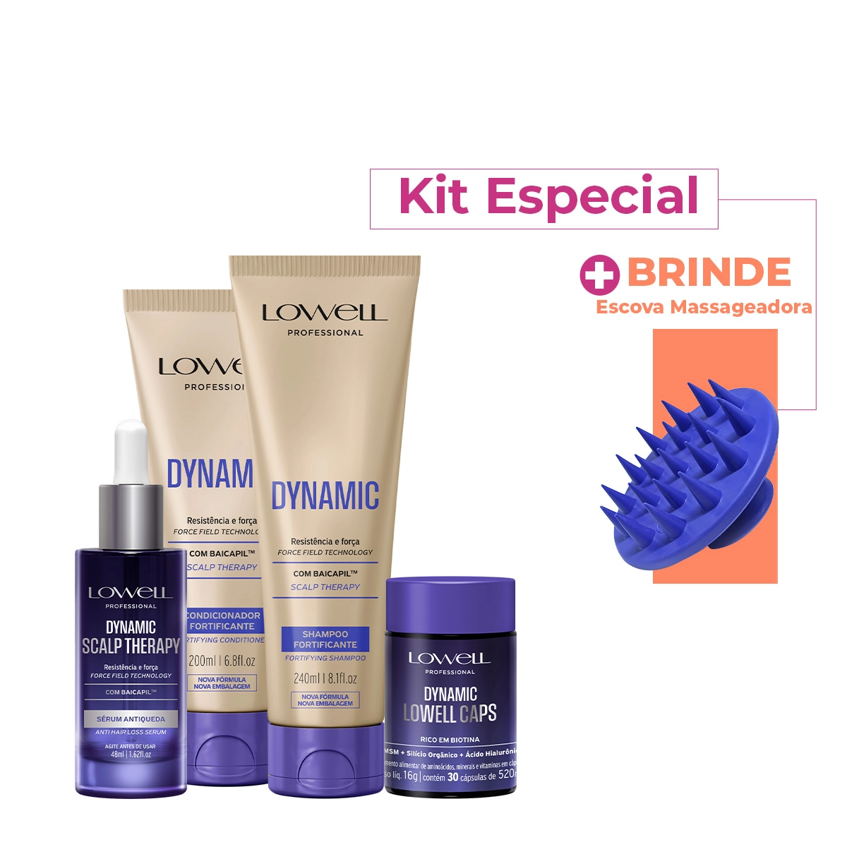 Produto Kit_Lowell_Dynamic_Kit_Scalp_Therapy_Shampoo_Condicionador_Sérum_Caps_Evas_1