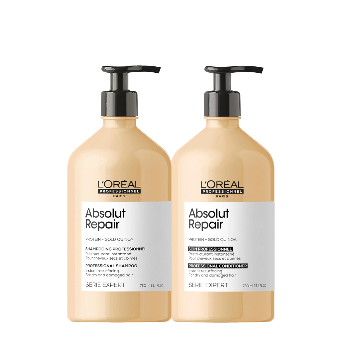 Kit L'Oréal Professionnel Absolut Repair Gold Quinoa Protein 750ml