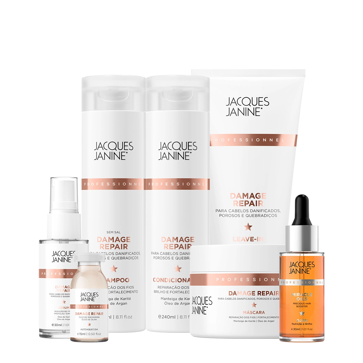 Kit_Jacques_Janine_Damage_Repair_Completo_e_Miracle_Oils_Ojon_Evas_1 Produto Kit_Jacques_Janine_Damage_Repair_Completo_e_Miracle_Oils_Ojon_Evas_1