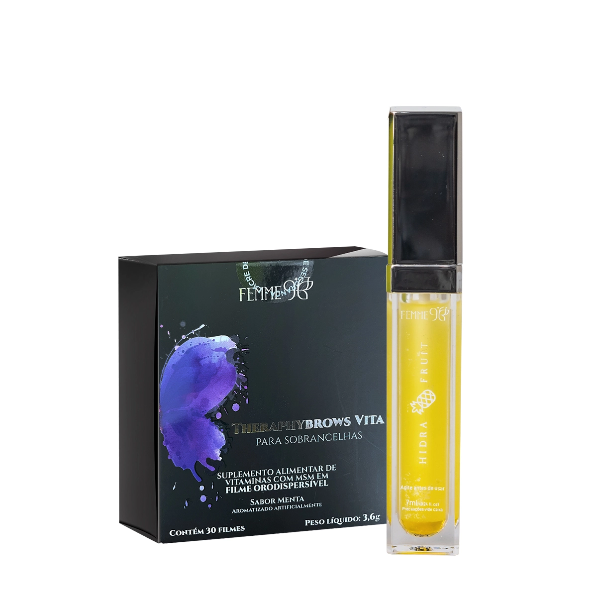 Produto Kit_Femme9_Hidra_Fruit_Abacaxi_Theraphybrows_Vita_Evas_1