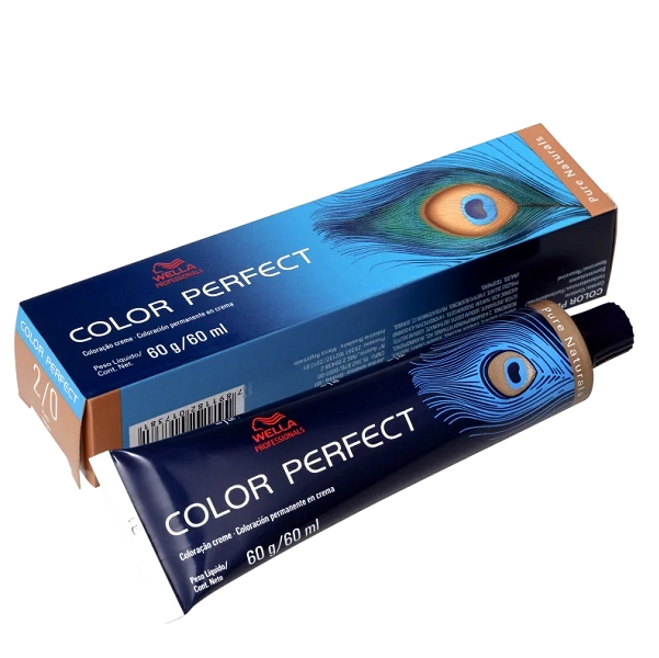 Wella Color Perfect 2.0 Preto Coloracao Permanente 60g