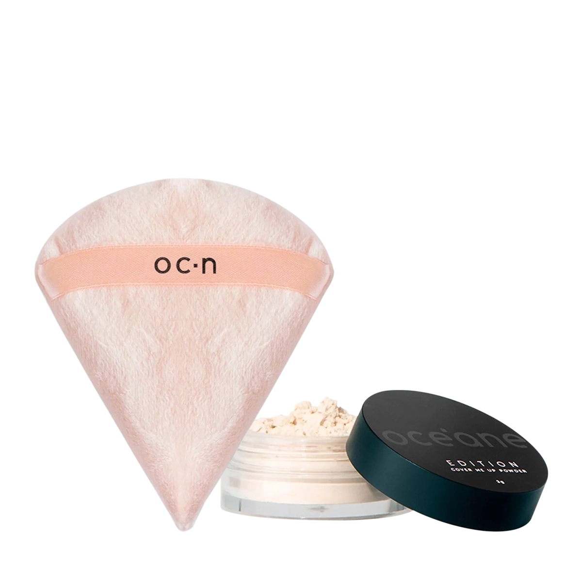 Produto Kit_Oceane_Edition_Cover_Me_Up_Po_Translucido_e_Powder_Puff_Rosa_Evas_1