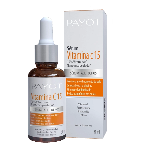 Payot Vitamina C15 Serum Para Face E Olhos 30ml