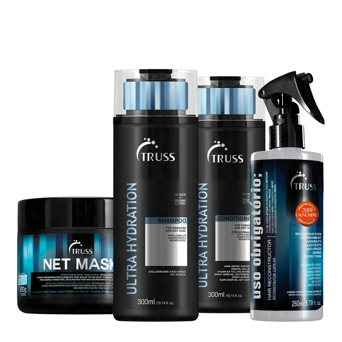 Kit Truss Ultra Hydration Mask Obrigatorio (4 Produtos)