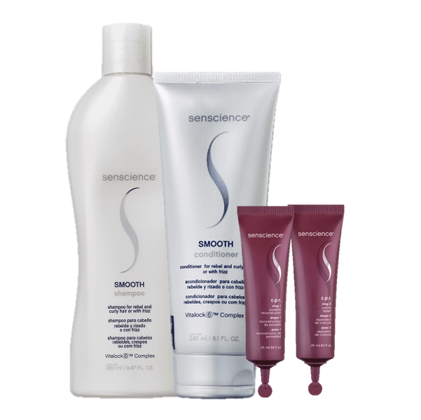 Senscience Smooth Duo Home Care E CPR Tratamento Reconstrutor 2x25ml