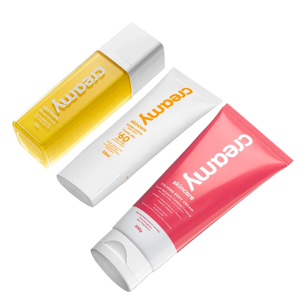 Kit_Creamy_Skincare_Protetor_Solar_Facial_Antirugas_Hidratante_Corporal_Evas_1 Produto Kit_Creamy_Skincare_Protetor_Solar_Facial_Antirugas_Hidratante_Corporal_Evas_1