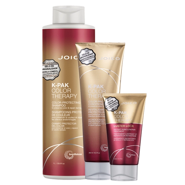 Joico K-PAK Color Therapy Shampoo 1L Condicionador 250ml Tratamento 150ml