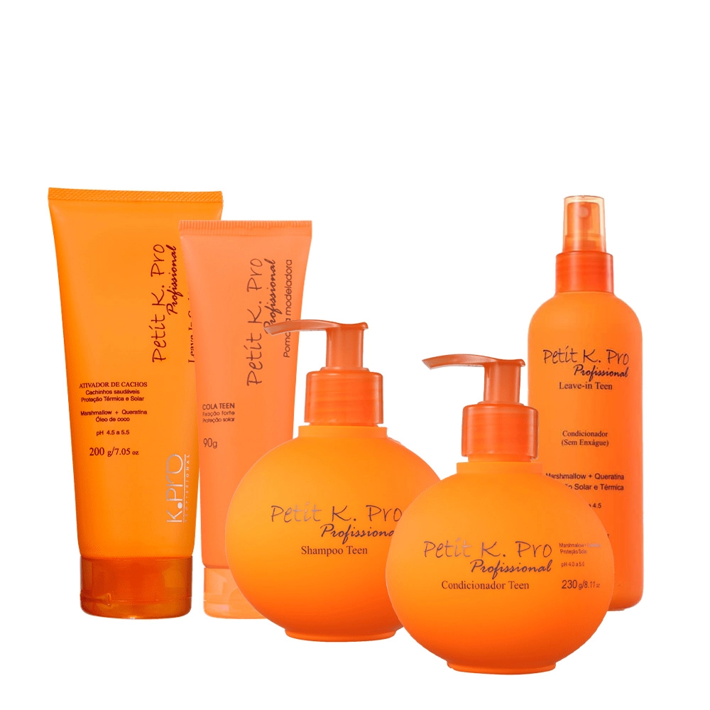 Kit K.Pro Profissional Petit Kids Completo (5 Produtos)
