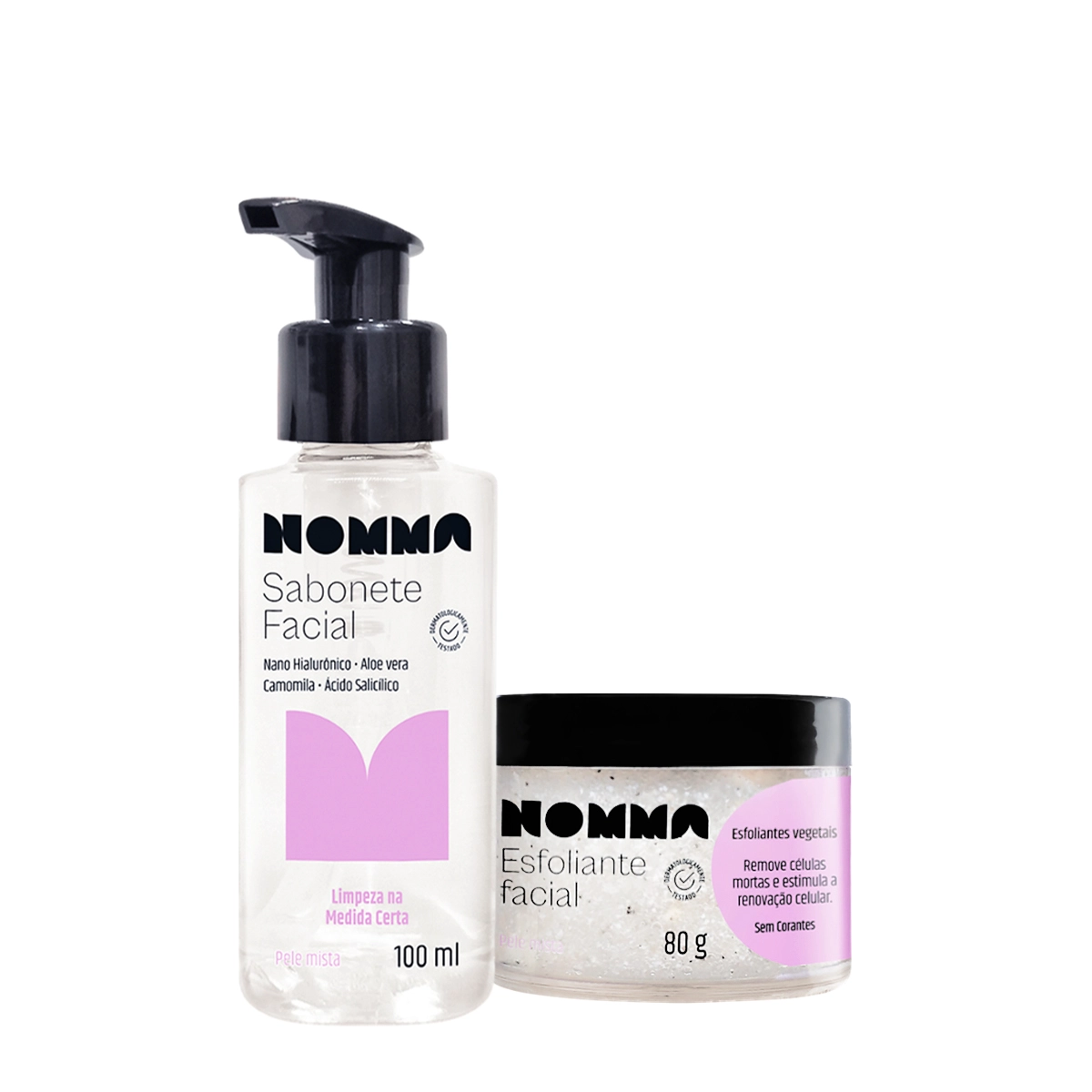 Produto Kit_Nomma_Healthy_Pele_Mista_Sabonete_Esfoliante_Evas_1