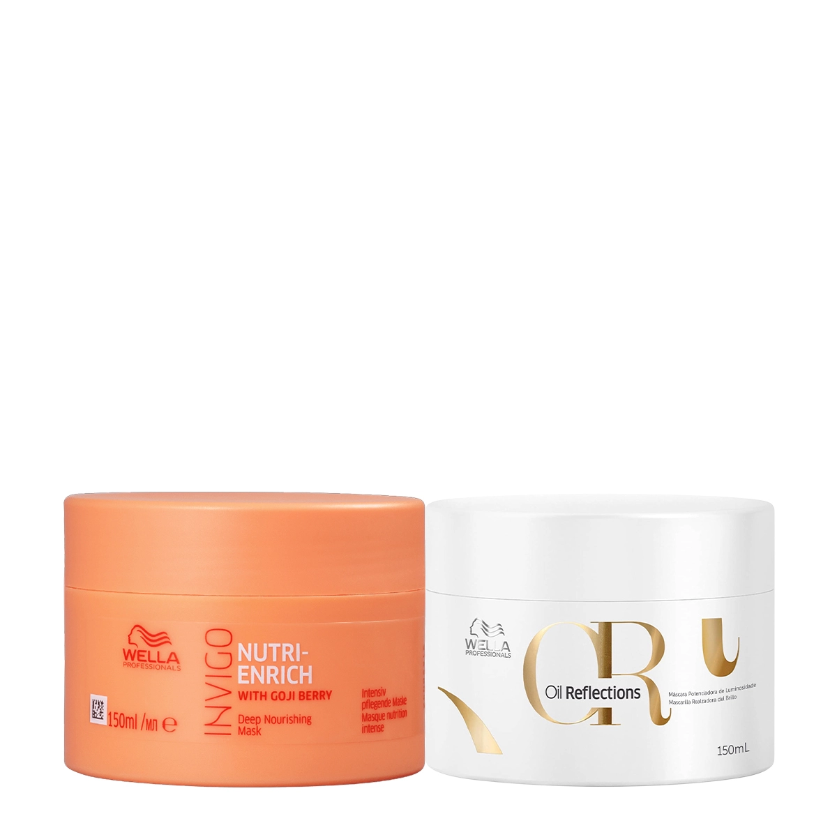 Produto Wella_Professionals_Kit_Mascaras_Mega_Nutricao_Nutri_Enrich_Oil_Reflections_Tratamento_Evas1