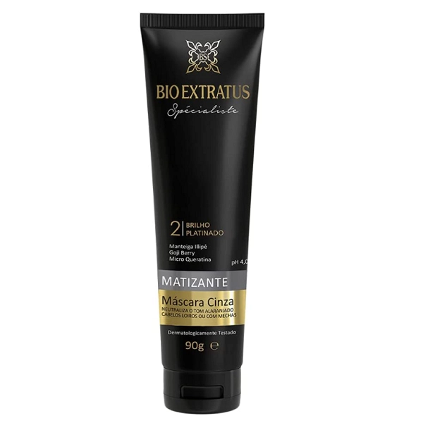 Bio Extratus Specialiste Matizante Cinza - Mascara 90g