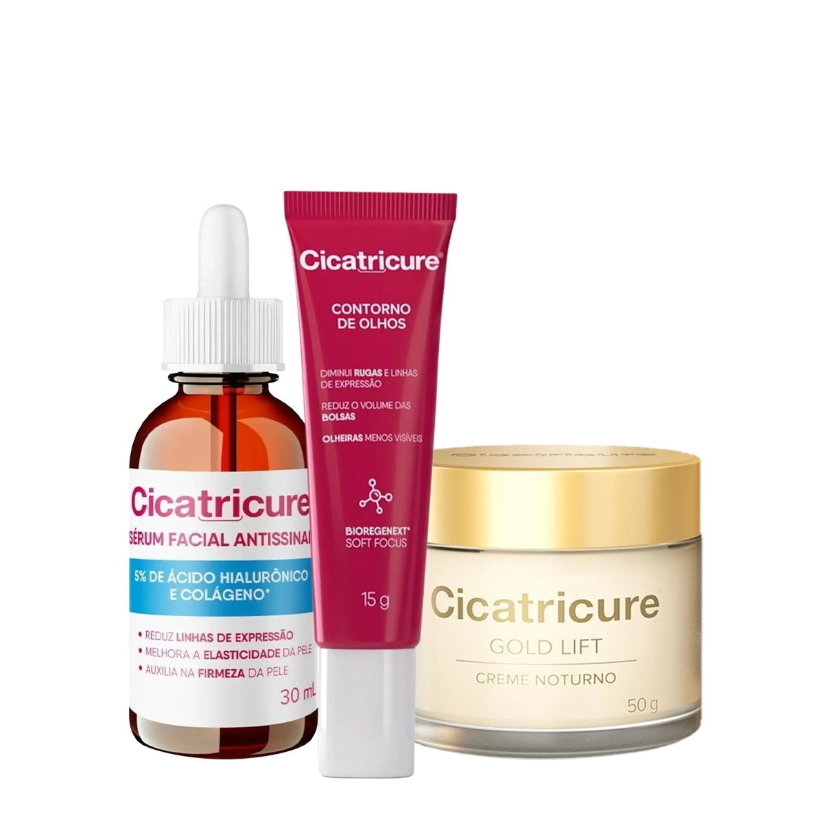 Produto Kit_Cicatricure_Contorno_dos_Olhos_Serum_Facial_Antissinais_Gold_Lift_Noturno_Evas_1