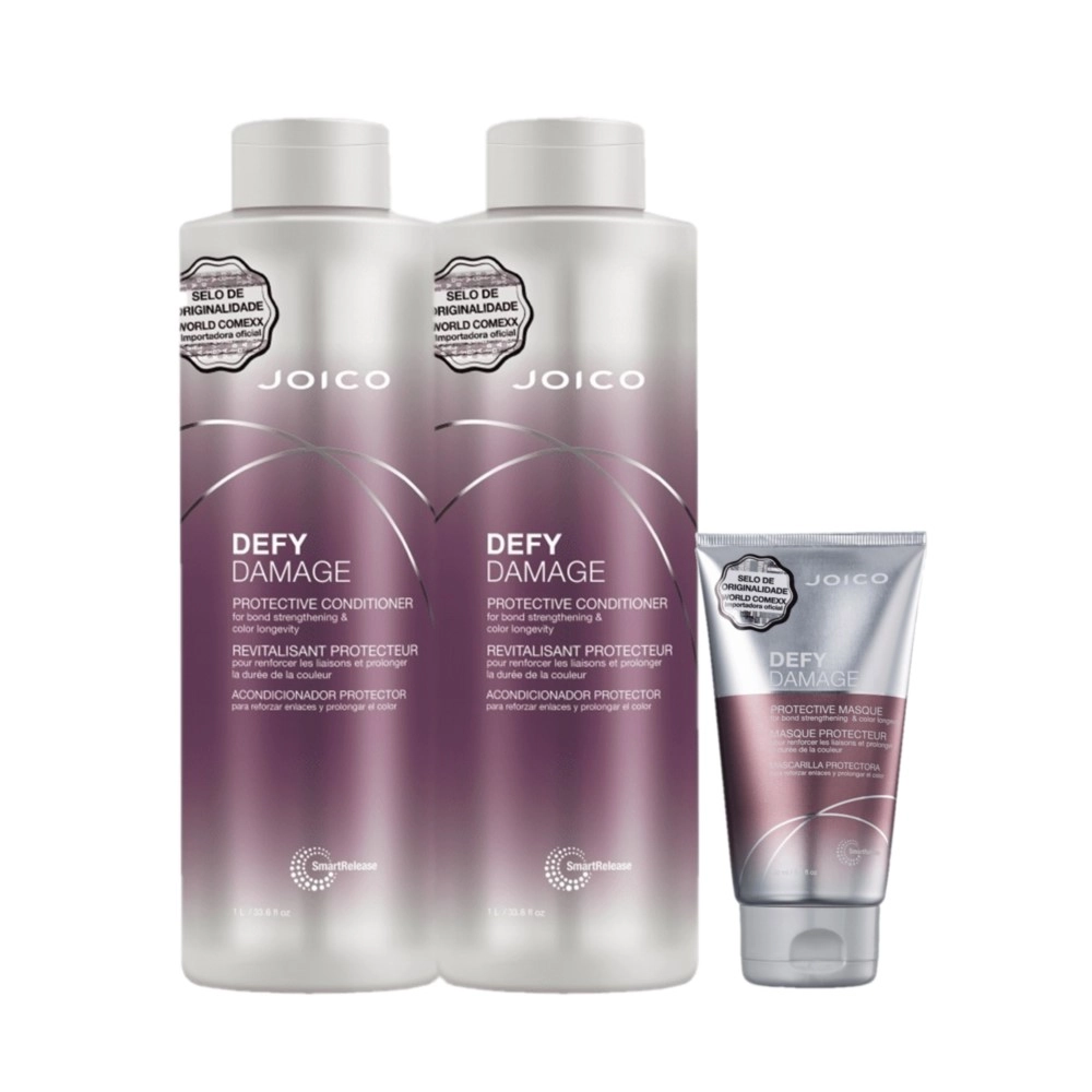 Kit Joico Defy Damage Protective Condicionante ( 3 Produtos)
