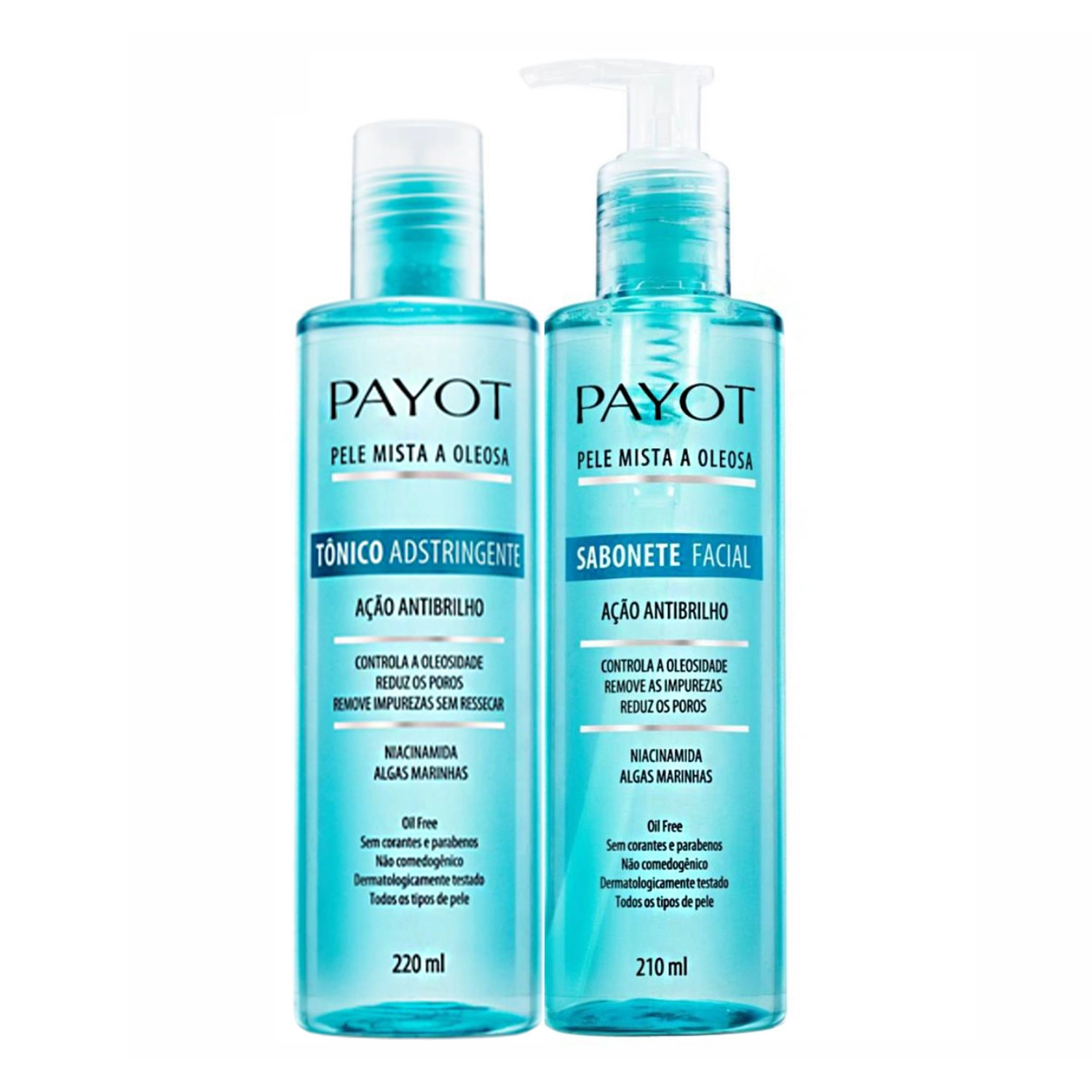 Kit Payot Ação Antibrilho Facial Sabonete E Tônico (2 Produtos)