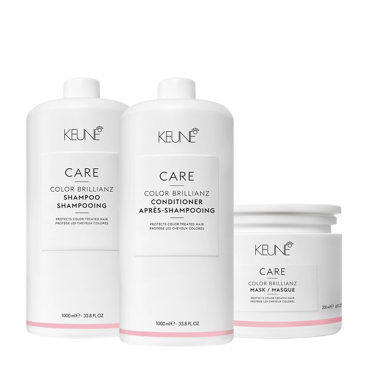 Kit Keune Color Brillianz Salon Máscara 200 (3 Produtos)